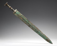Bronasti meč - prodam zbirko 5 kom. Bronastih grobnih mečev