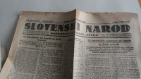 ČASOPIS SLOVENSKI NAROD 27.MAREC 1944