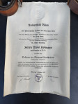 diploma nemčija ww2