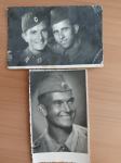 Dve fotografiji vojakov 1945/48 leta