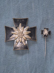 Emajliran križ 139.Gebirgsjägger Regiment WW2