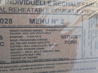 Francoski bojni obrok 24H MRE