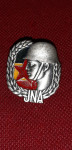 JNA  PRSNI  ZNAK PRIMERAN  VOJNIK NAGRADNI  DOPUST