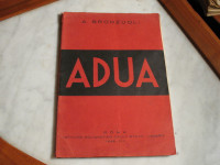 knjiga A Bronzuoli ADUA 1935