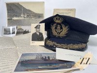 Kraljevina Jugoslavija: Mornarska kapa višjega častnika, kapetan ladje