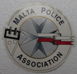 MALTA POLICIJA - NALEPKA