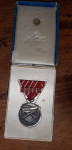 MEDALJA  ZA  VOJNE  ZASLUGE  V ŠKATLI