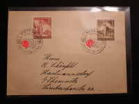 Nacistično pismo z znamko in žigom Maribor Ptuj
