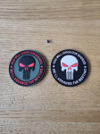 Našitka 3D ameriška Punisher skull