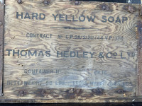 okovan lesen Zaboj V: 25,7cm Š:40,5cm G:30cm