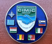 Plaketa CIMIC 45mm Cena 5€ Ljubljana