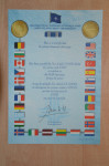 Potrdilo za NATO ISAF medaljo