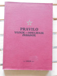 Pravilo JNA - vojak oddelek pehote