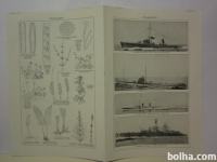 Slika / print Kriegsschiffe. Vojne ladje 2. svetovna vojna