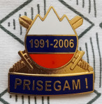 SLOVENSKA VOJSKA PRISEGAM ! 1991 - 2006 VEČJA PRIPONKA