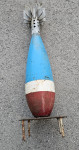 Šolska minometna mina 120 mm (JNA) - Inertna / Dekoracija