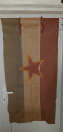 STARA  ZASTAVA  SFRJ  ,JUGOSLAVIJA  IZ CCA 1970 LETA CCA 65X140 CM