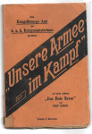 UNSERE ARMEE IM KAMPF - NAŠA VOJSKA V BOJU, RDEČI KRIŽ, 1914