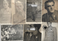 VOJAK - FOTOGRAFIJA 7 x - ODLIKOVANJE, JUGOSLAVIJA, 1945