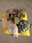 Vojaška maska za plin - kompletna