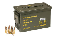 Vojaška škatla zaboj za strelivo NATO ammobox