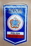 Vojaška zastavica CISM delegacija Poljske