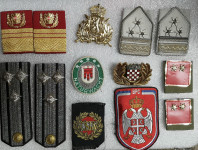 VOJAŠKI PREDMETI - KOKARDE - NAŠITKI - ČINI - PRODAM