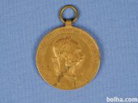 Vojna medalja Franz Joseph I 2.december 1873
