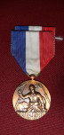 WW1 FRANCOSKA MEDALJA  VERDUN 65 LET
