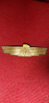 WW2 NEMŠKA NACISTIČNA ZNAČKA  OREL SVASTIKA 7,5X2 CM