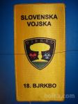 ZASTAVICA SLOVENSKE VOJSKE - 18.BJRKBO SV