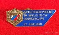 značka 10 obletnica osamosvojitve-dan slovenske policije