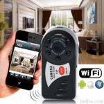 Mini WiFi IP kamera SPY vohunska brezžična varnostna skrita camera HD