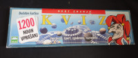KVIZ - 1200 vprašanj na karticah, slovenski izdelek
