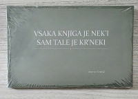 Vsaka knjiga je nek'i, sam tale je kr'neki  Tomaž Troha