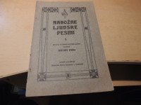NABOŽNE LJUDSKE PESMI 1 A. KOSI SAMOZALOŽBA 1912