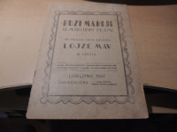 ROŽI MARIJI: 15 MARIJINIH PESMI L. MAV SAMOZALOŽBA 1947