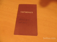 VEČERNICE BESEDILO DESETIH VEČERNIC MOLITVENEGA BOGOSLUŽJA 1982