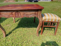 Kartaska miza intarzija