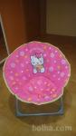 Hello Kitty stolček / počivalnik -gnezdo