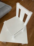 Ikea Kritter otroška mizica in stol