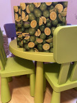 Ikea Mammut mizica 5 stolov
