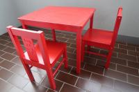 Ikea otroška mizica in dva stolčka