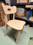 Otroški stolček SLO masivni les LIK Kocevje