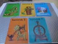 KURIRČEK 1, 2, 3, 5, 7 LETO 1974 - 1975 - 1 KOS 3,50€