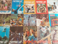 STARA REVIJA PIONIRSKI LIST,LETNIK 1971,1974,1975 IN 1976, 15 REVIJ