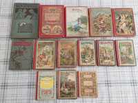 STARE KNJIGE PRAVLJICE,ZGODBE,CLARA CRON,1893-1902,PRAVLJICA,22x