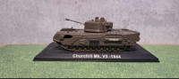 Kovinski model maketa oklepnik tank Churchill