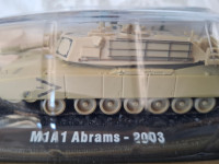 Kovinski model maketa oklepnik tank M1 A1 Abrams