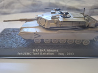 Kovinski model maketa oklepnik tank M1 A1 Abrams USMC